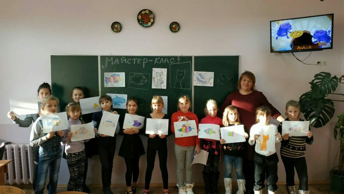Майстер-клас по нетрадиційному малюванні